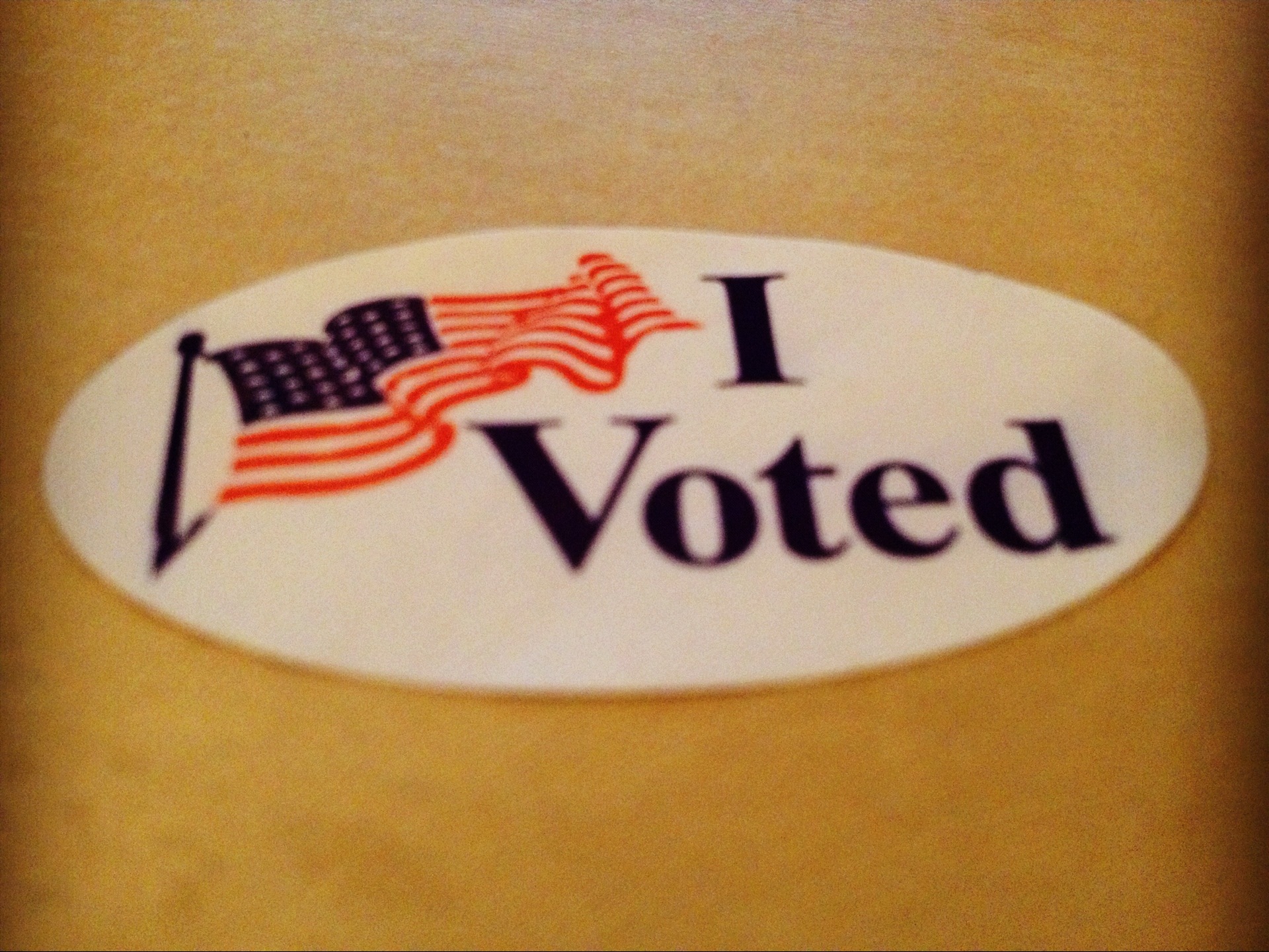 Roasted Beanz: I Voted