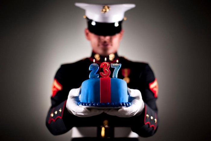 Birthday Photo: Official Marines Facebook Page