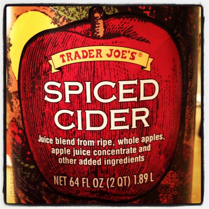 Trader Joe: Spiced Cider