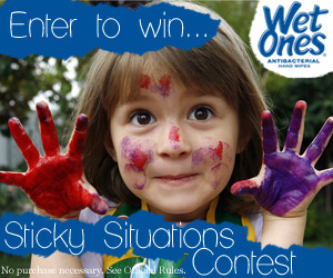 Wet Ones Sticky Situation Facebook Contest