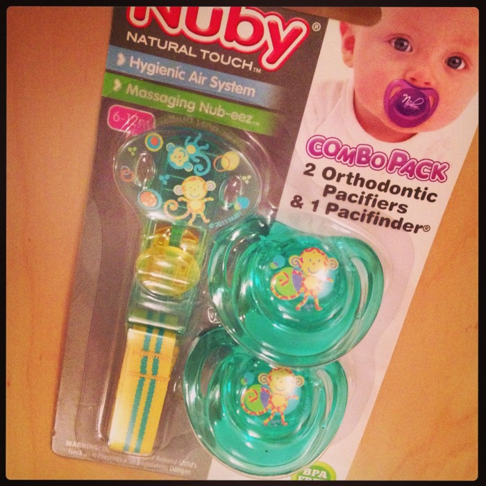 Roasted beanz: Nuby Orthodontic Pacifier Giveaway
