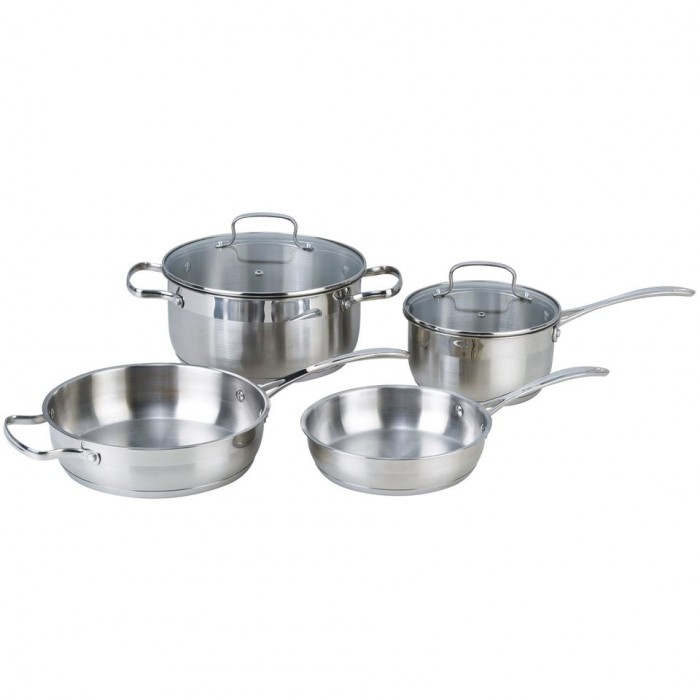 6 pc SS Cookware Set