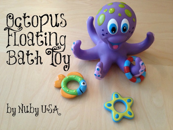 © roastedbeanz.com Nuby Octopus Floating Bath Toy