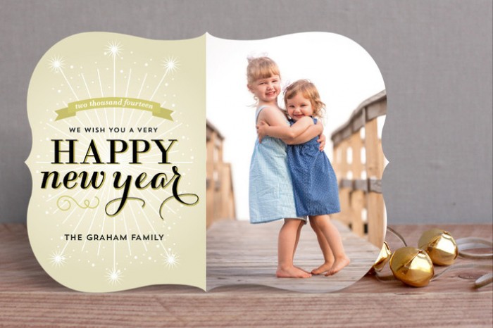 Roasted Beanz: New Year Holiday Cards By Minted