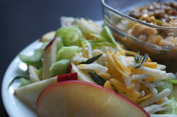 © Rachel Hull www.roastedbeanz.com #BlakesPairing Celery Salad