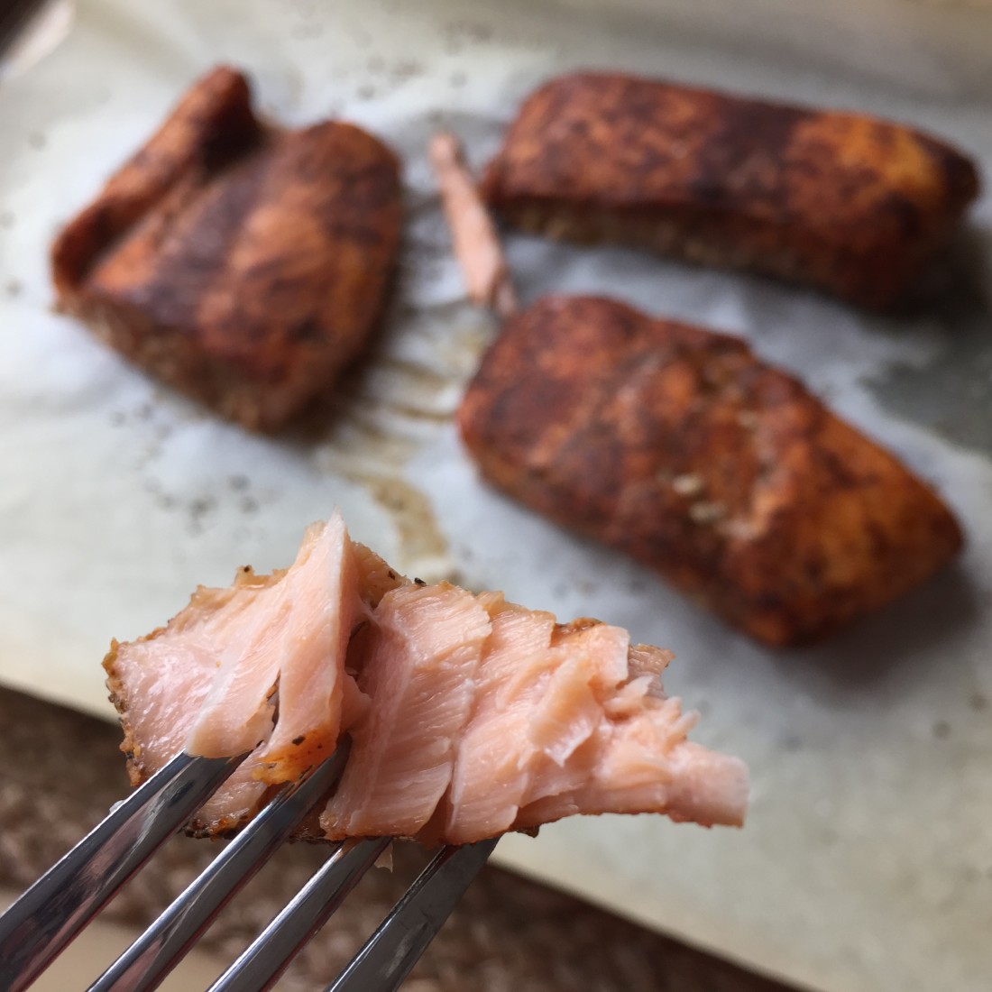 Sam’s Club Seafood Blackened Salmon And Fruit Salsa! ☕ Roasted Beanz