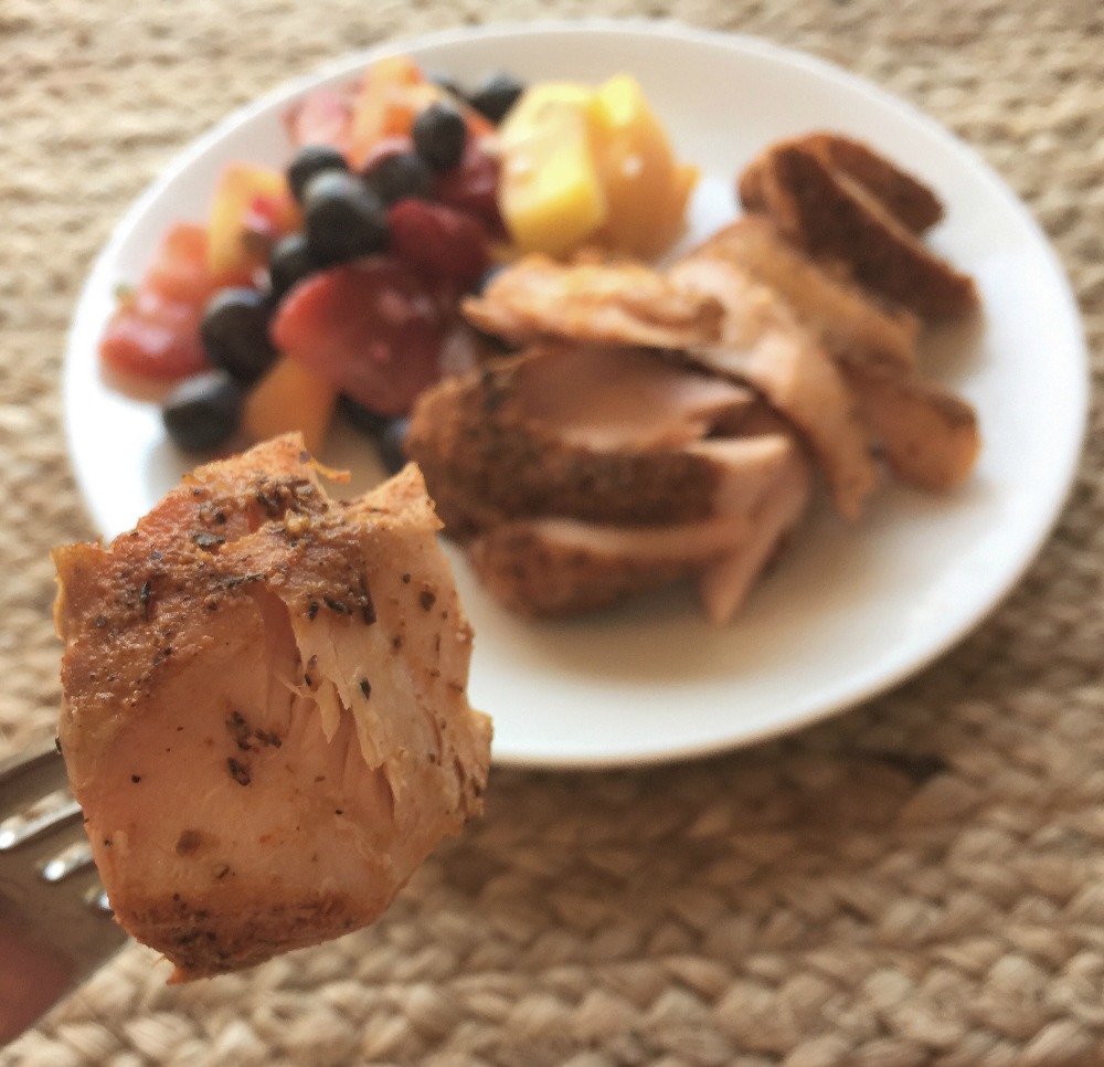 Sam’s Club Seafood: Blackened Salmon And Fruit Salsa! ☕ Roasted Beanz