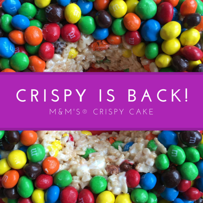 M&M's® Crispy Cake © www.roastedbeanz.com #CrispyIsBack #ad #collectivebias #shop