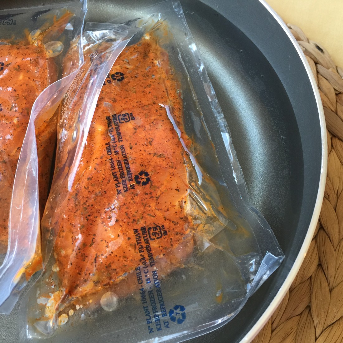 Sam’s Club Seafood: Blackened Salmon And Fruit Salsa! ☕ Roasted Beanz