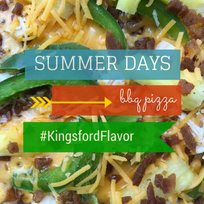 Grilled BBQ Chicken And Bacon Pzza © www.roastedbeanz.com #KingsfordFlavor #ad #collectivebias #shop