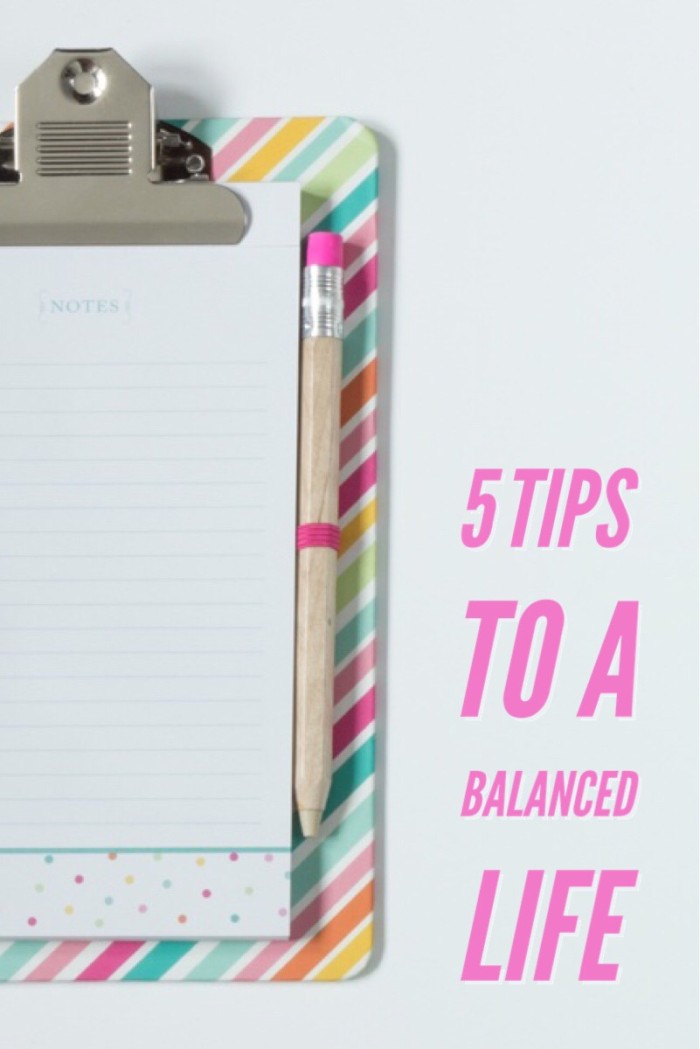 5 Tips To A Balanced Life © www.roastedbeanz.com [AD] #Bloglovin