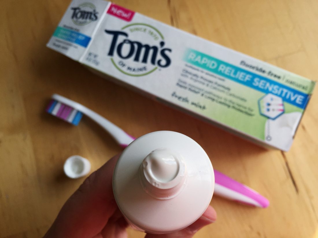 Senstive Tooth Relief in 60 Seconds With Tom's Of Maine © www.roastedbeanz.com #Reliefin60 [AD] #Activate