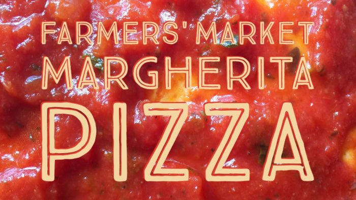 Farmer's Market Margherita Pizza Recipe © www.roastedbeanz.com #PickedAtPeak [AD] #CollectiveBias #shop