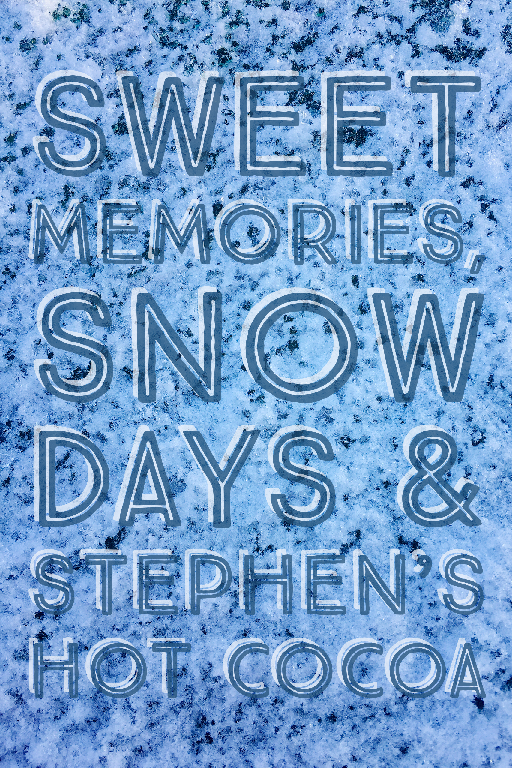 Sweet Memories, Snow Days and Stephens Hot Cocoa ©www.roastedbeanz.com [AD] #StephensGourmet 